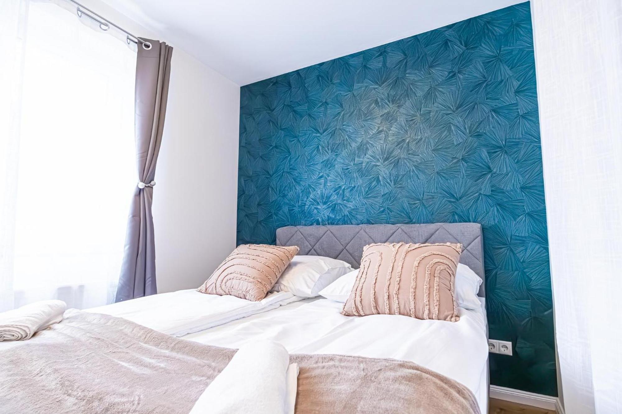 Charming 1Br And 1Lr Apt Modern Design Donaustadt Vienna Esterno foto