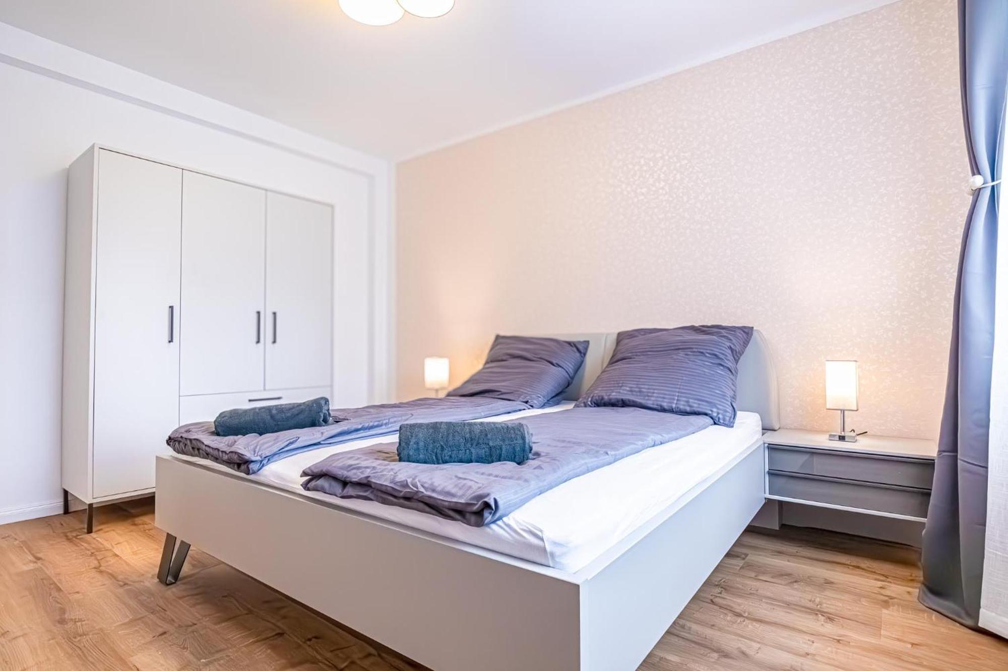 Charming 1Br And 1Lr Apt Modern Design Donaustadt Vienna Esterno foto